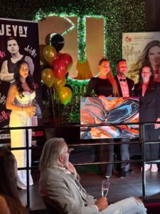 vild art šárka vildová abstraktní malby dražba nadace originál